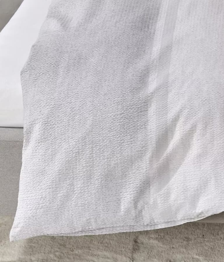 Traumschlaf Seersucker Bettwäsche Stuttgart grau